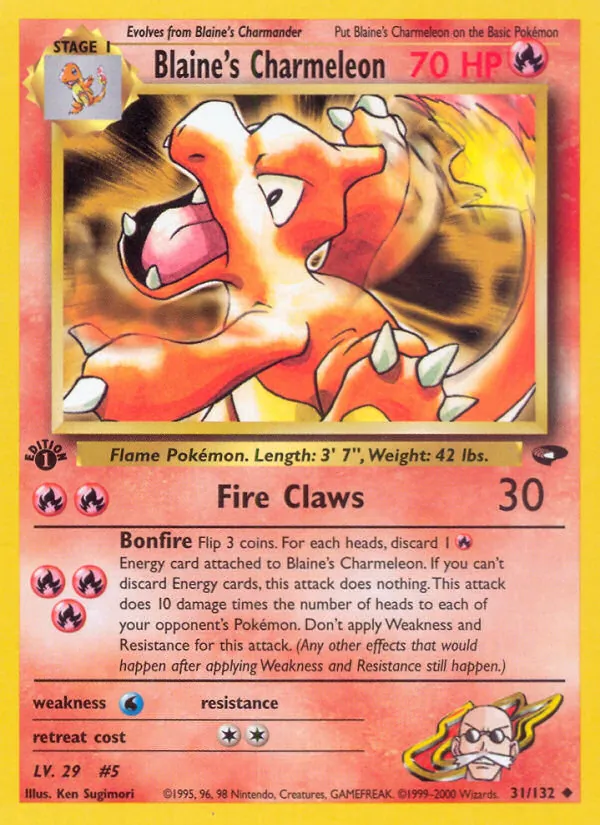 Blaine's Charmeleon — Gym Challenge 31