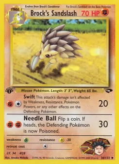 Brock's Sandslash — Gym Challenge 36