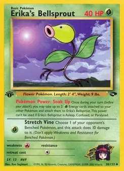 Erika's Bellsprout — Gym Challenge 38