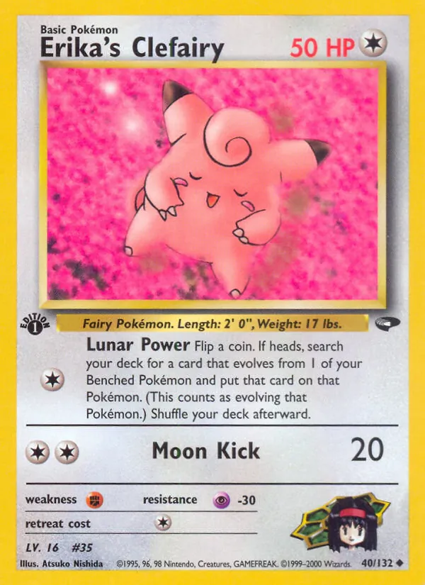 Erika's Clefairy — Gym Challenge 40