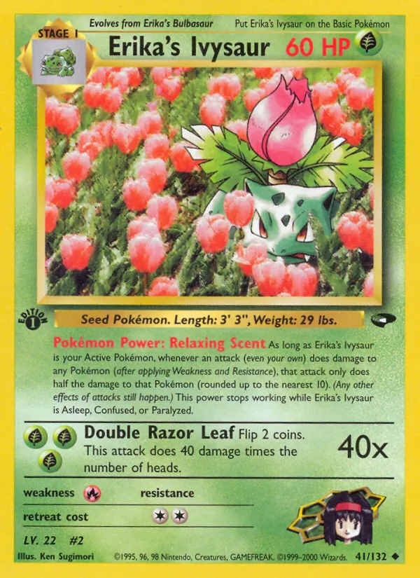 Erika's Ivysaur — Gym Challenge 41