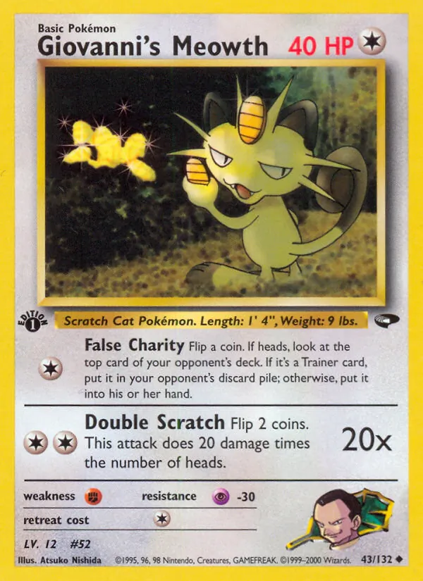 Giovanni's Meowth — Gym Challenge 43