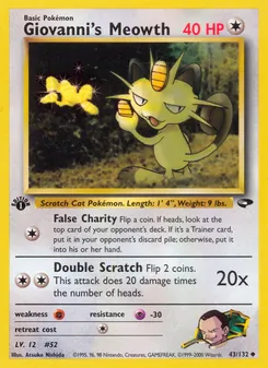 Giovanni's Meowth — Gym Challenge 43
