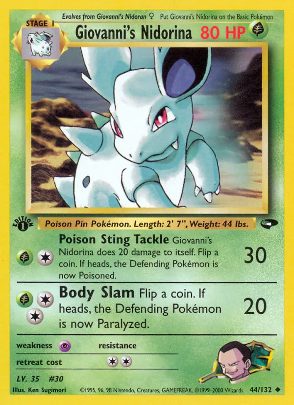 Giovanni's Nidorina — Gym Challenge 44