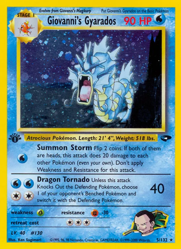 Giovanni's Gyarados — Gym Challenge 5