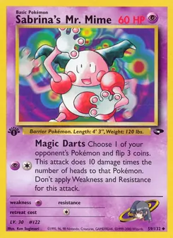 Sabrina's Mr. Mime — Gym Challenge 59
