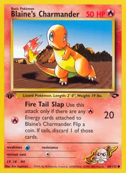Blaine's Charmander — Gym Challenge 60
