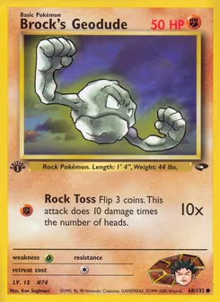 Brock's Geodude — Gym Challenge 68