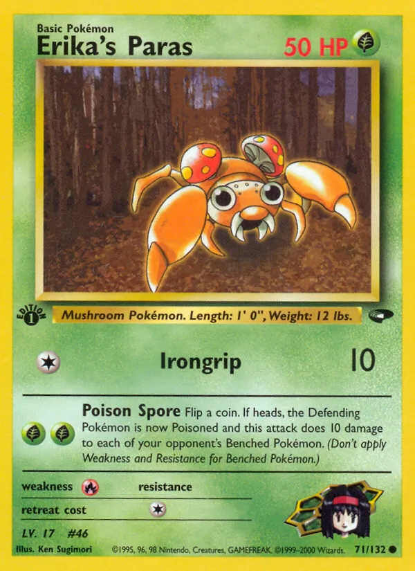 Erika's Paras — Gym Challenge 71