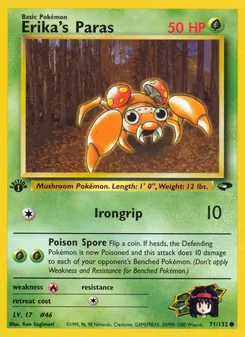 Erika's Paras — Gym Challenge 71