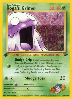 Koga's Grimer — Gym Challenge 78