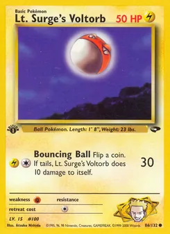 Lt. Surge's Voltorb — Gym Challenge 86