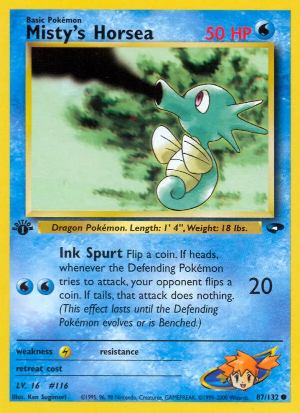 Misty's Horsea — Gym Challenge 87