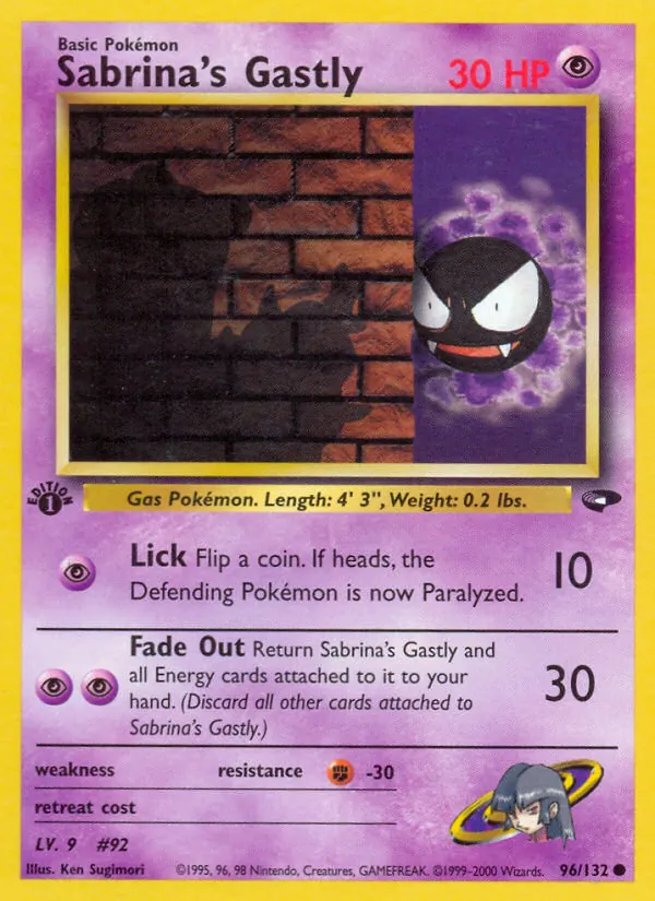 Sabrina's Gastly — Gym Challenge 96