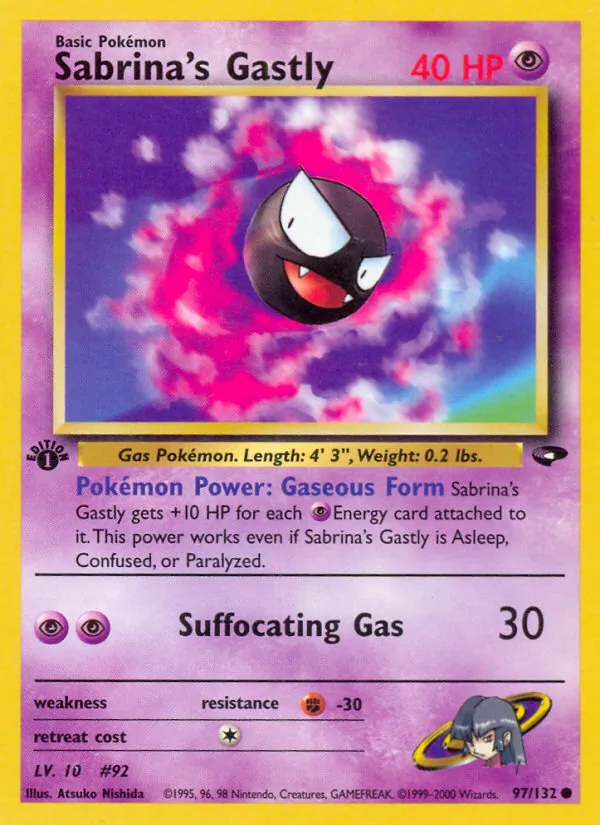 Sabrina's Gastly — Gym Challenge 97