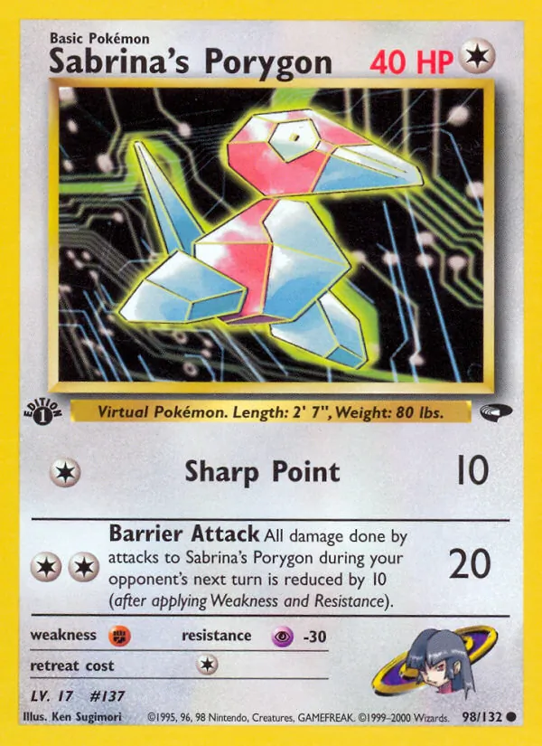 Sabrina's Porygon — Gym Challenge 98