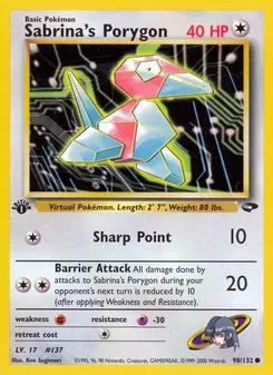 Sabrina's Porygon — Gym Challenge 98
