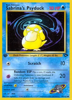 Sabrina's Psyduck — Gym Challenge 99