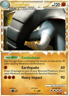 Donphan — HeartGold SoulSilver 107