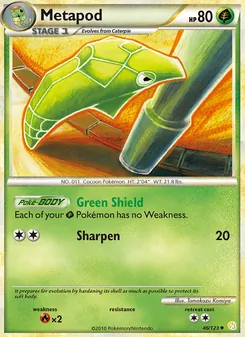 Metapod — HeartGold SoulSilver 46
