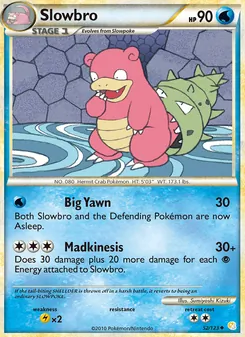 Slowbro — HeartGold SoulSilver 52