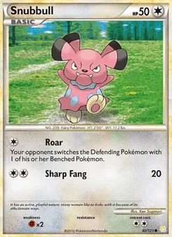 Snubbull — HeartGold SoulSilver 82