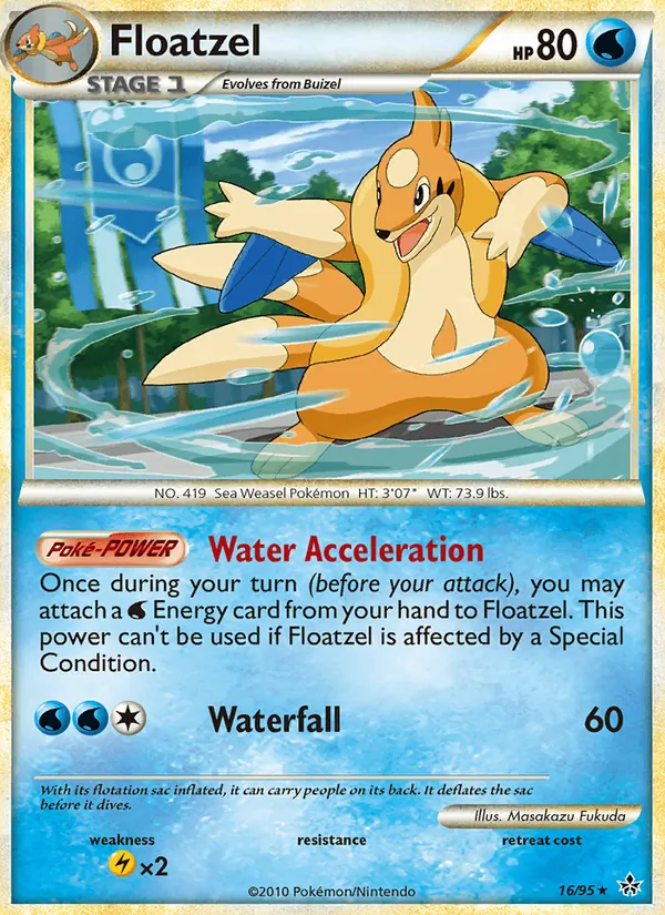 Floatzel — Revelado 16
