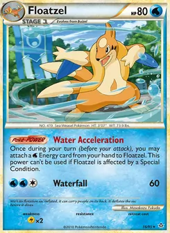Floatzel — Revelado 16