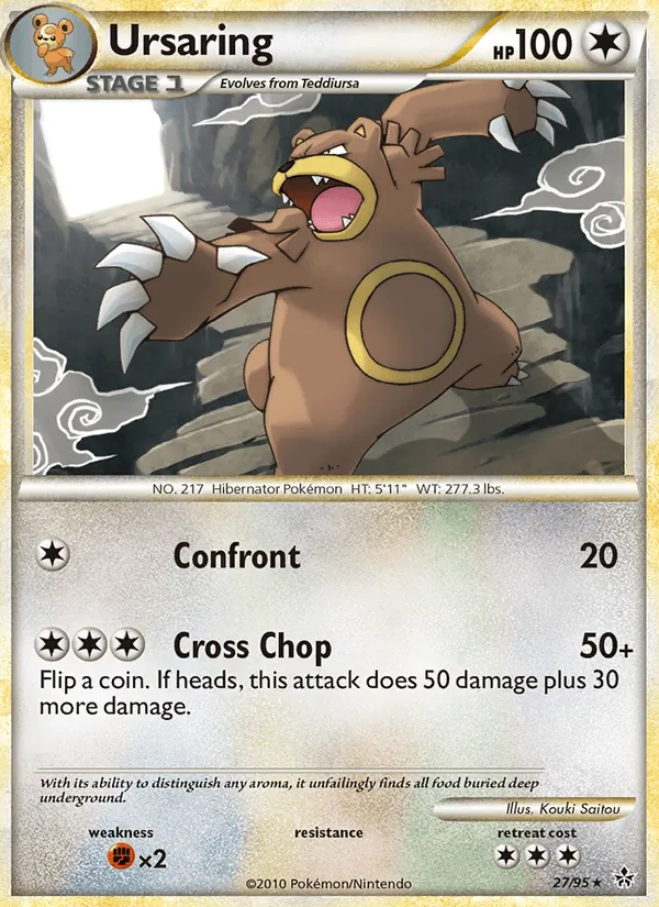 Ursaring — Revelado 27