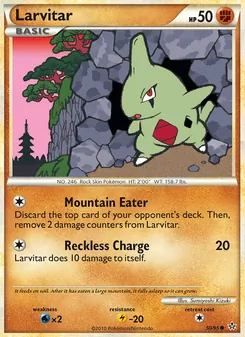 Larvitar — Revelado 50