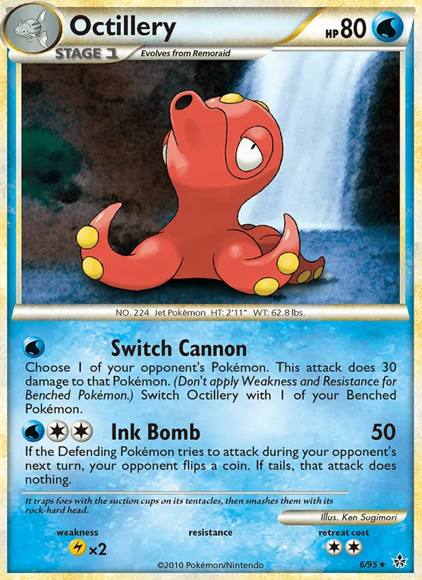 Octillery — Revelado 6