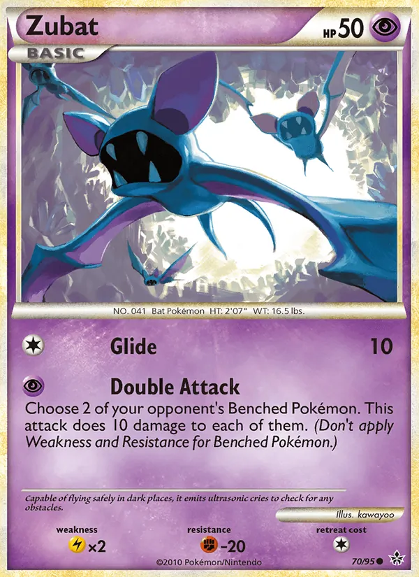 Zubat — Revelado 70
