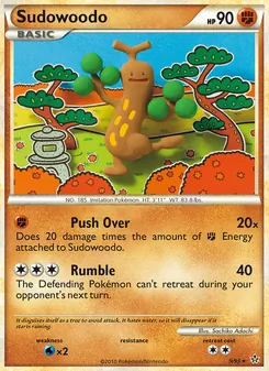 Sudowoodo — Revelado 9