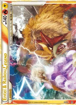 Entei & Raikou LEGEND — Revelado 90
