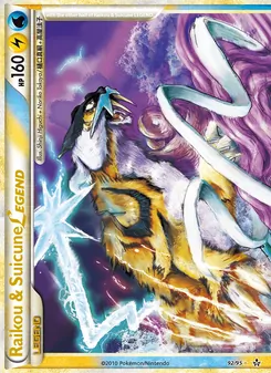 Raikou & Suicune LEGEND — Revelado 92