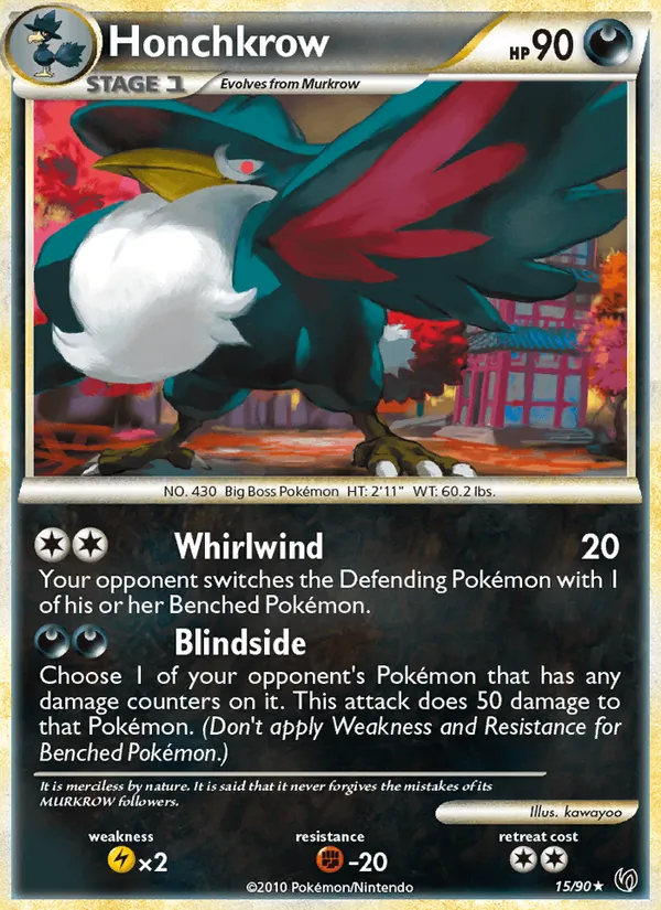 Honchkrow — Destemido 15