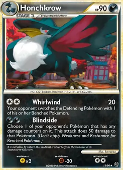Honchkrow — Destemido 15