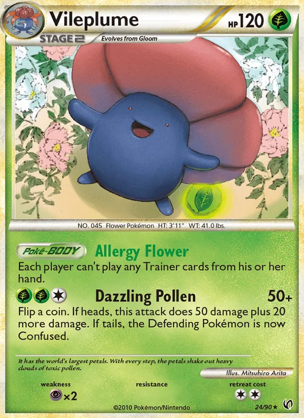Vileplume — Destemido 24