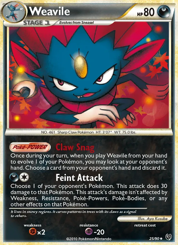 Weavile — Destemido 25