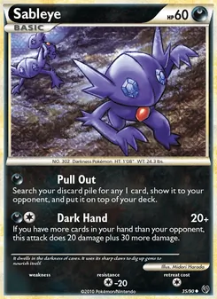 Sableye — Destemido 35