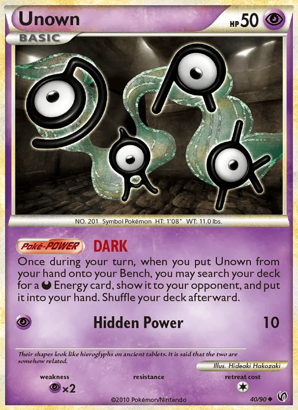 Unown — Destemido 40
