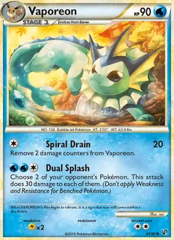 Vaporeon — Destemido 41