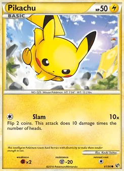 Pikachu — Destemido 61