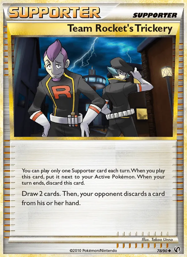 Team Rocket's Trickery — Destemido 78