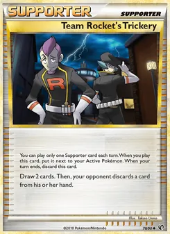 Team Rocket's Trickery — Destemido 78