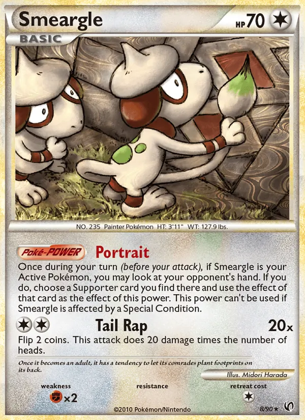 Smeargle — Destemido 8