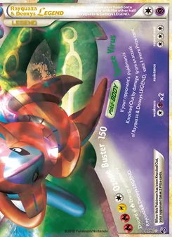 Rayquaza & Deoxys LEGEND — Destemido 90