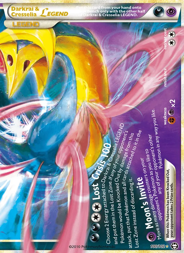 Darkrai & Cresselia LEGEND — Triunfante 100