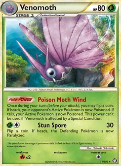 Venomoth — Triunfante 11