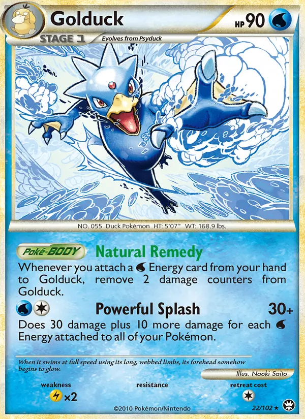 Golduck — Triunfante 22
